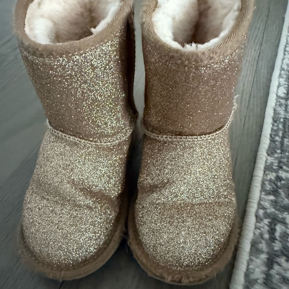 UGG Glittery Gold Boots